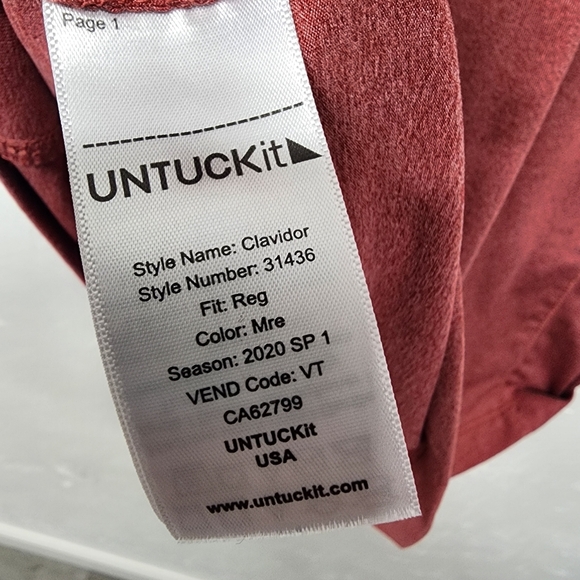 UNTUCKit Mens Polo Size‎ XL - Picture 5 of 7